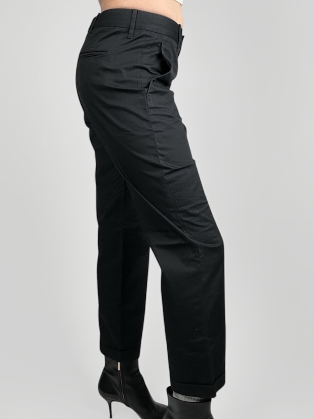 Jil Sander Cropped Chino Trouser - Picture 4 of 6